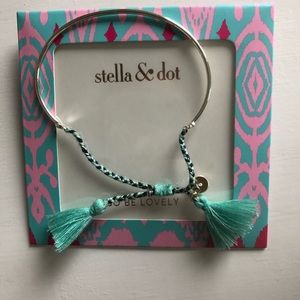 Stella & Dot silver fete bracelet